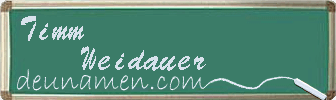 Timm Weidauer Visitenkarte